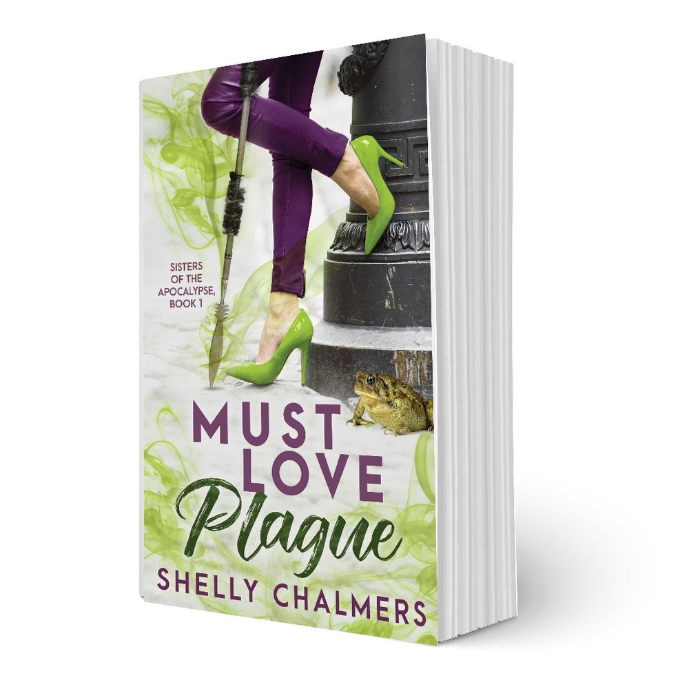 Paranormal Romance Book: Must Love Plague by Shelly Chalmers, Author Copy